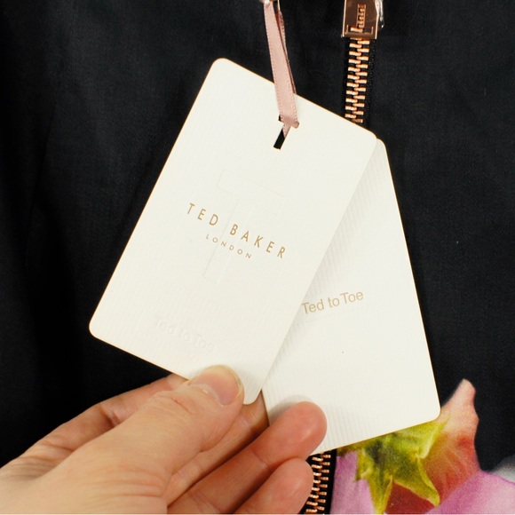 NWT Ted Baker Karyce Focus Bouquet Floral Flower Print Pencil Skirt $298 - Picture 4 of 5